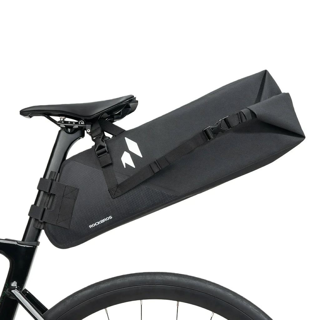 100% Wasserdichtes Fahrrad Satteltasche 13L AS-157 RideMate