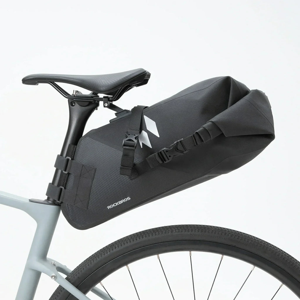 100% Wasserdichtes Fahrrad Satteltasche 13L AS-157 RideMate