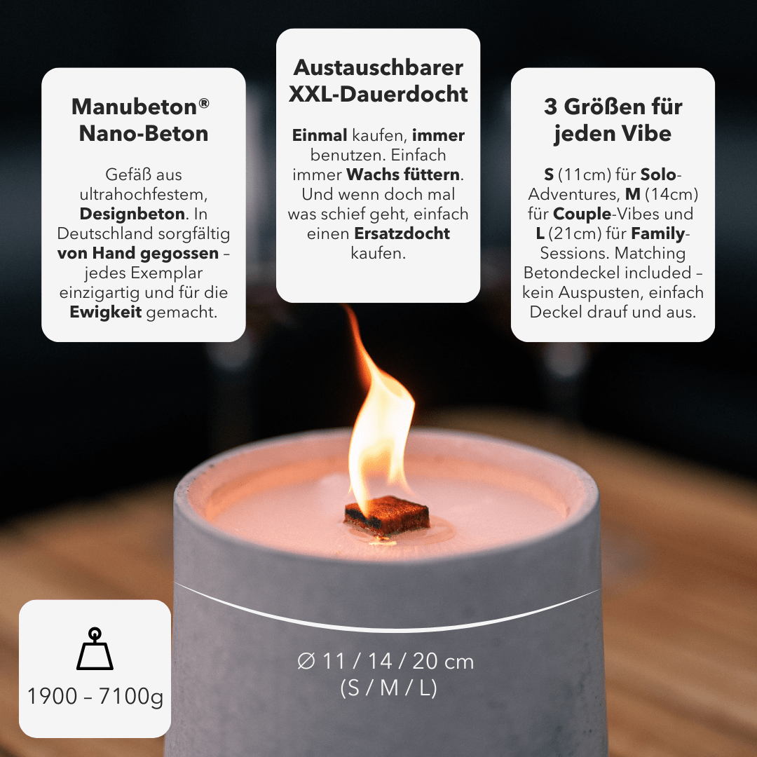 Dauerfeuer CLARUS (2er Set)