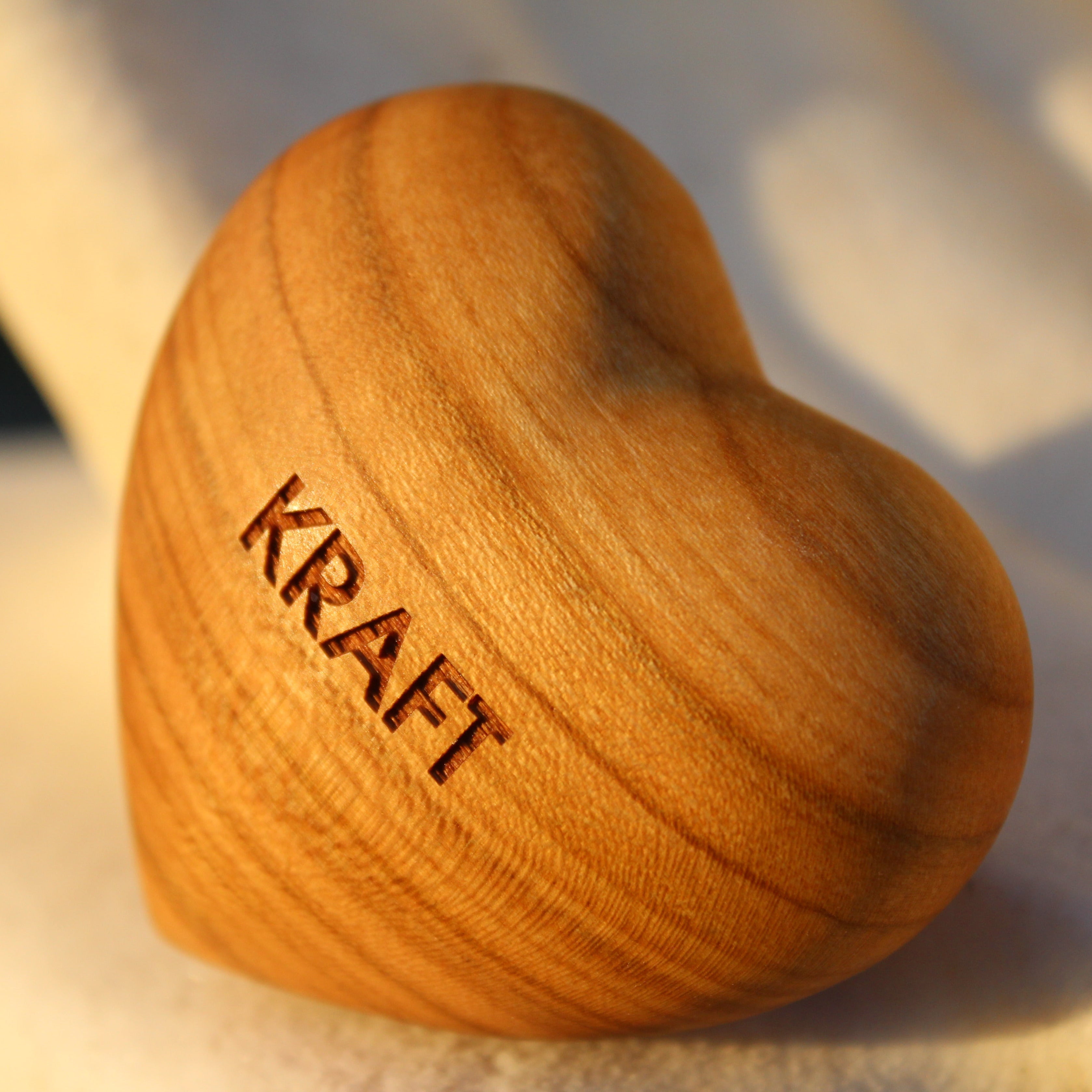 Thankgoods Holzherz KRAFT