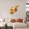 🇸🇾 Syria 3D Wooden Map