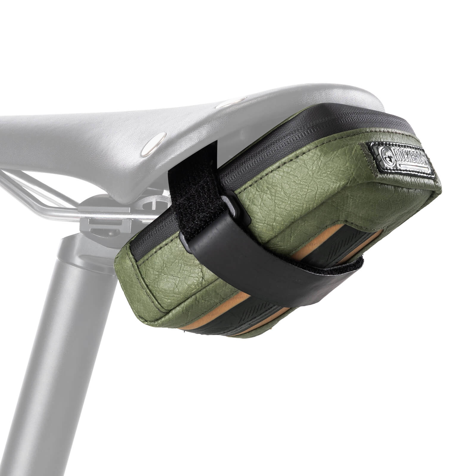 ROAD TO SKY Nachhaltige Fahrrad-Satteltasche aus recycelten Reifen 0,4L