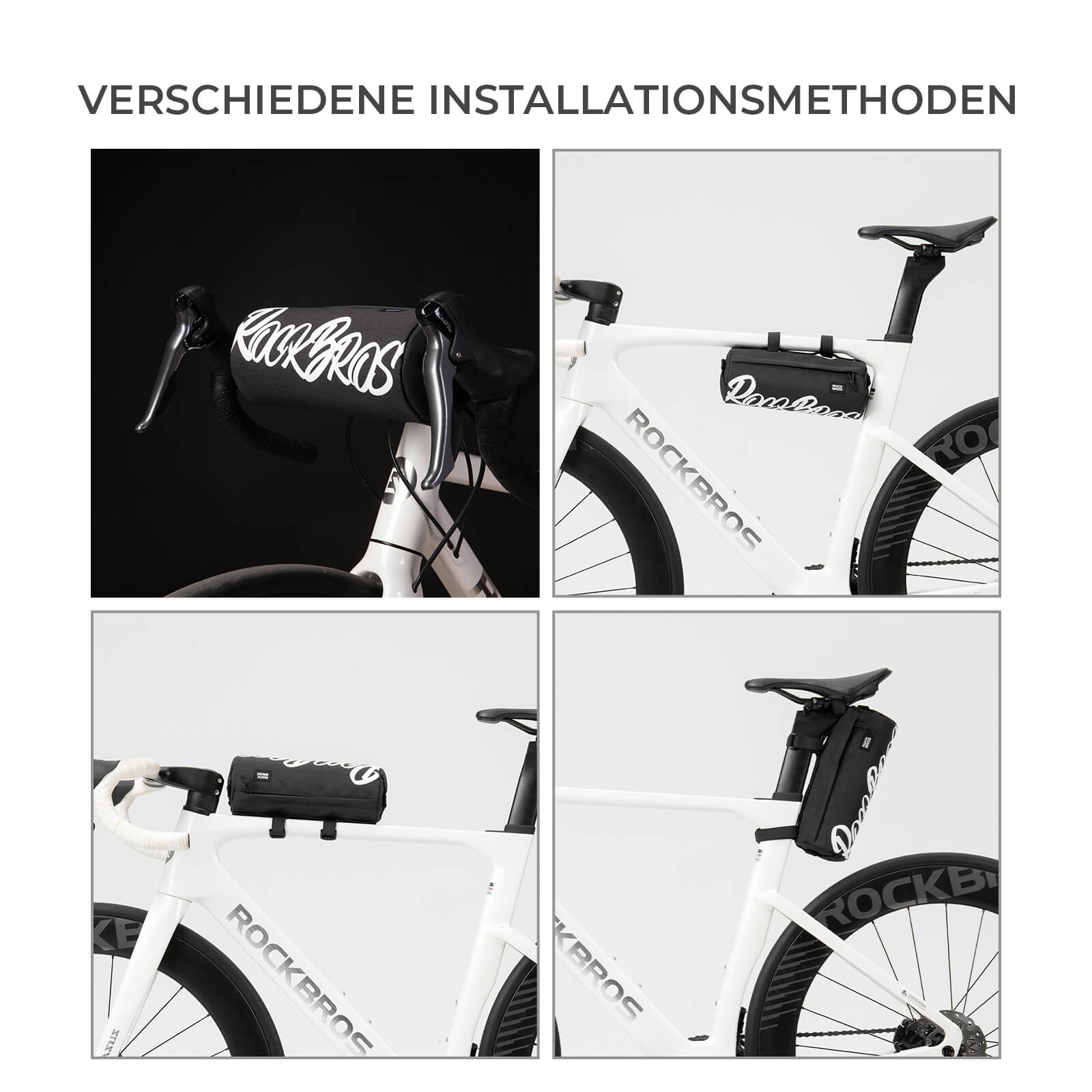 Lenkertasche Klein mit Schultergurt 2L/3,6L - SketchRide Series
