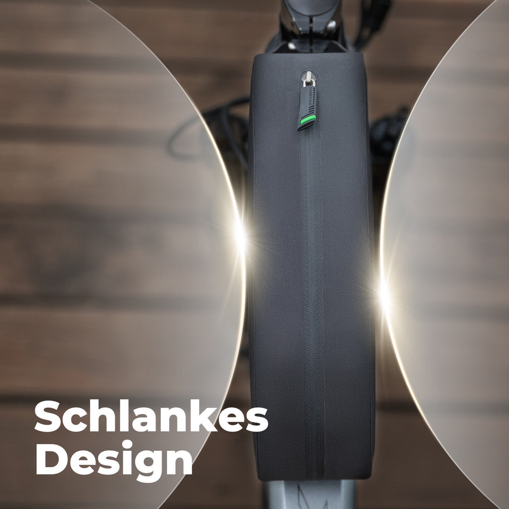 Oberrohrtasche 100% Wasserdicht für Rennrad MTB