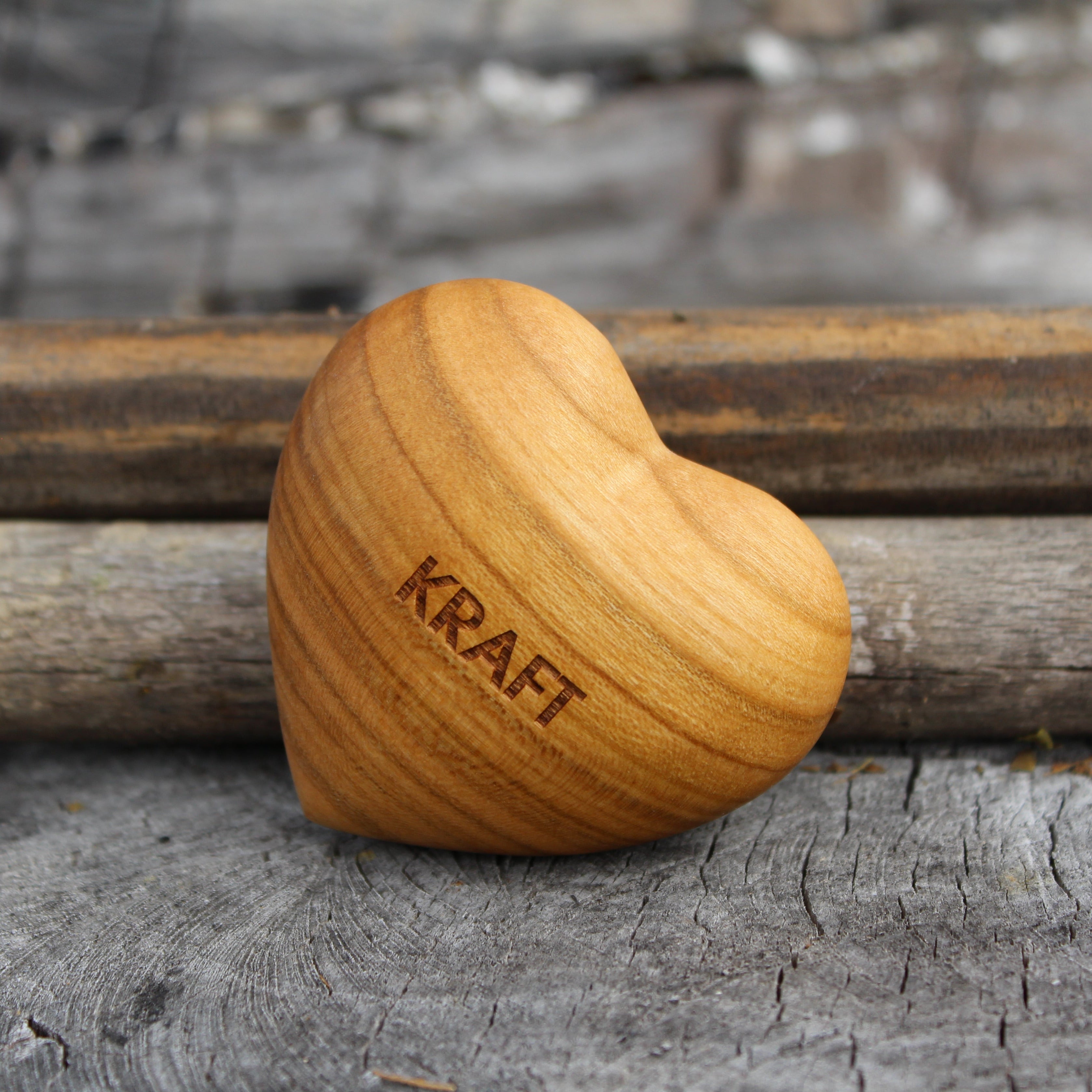 Thankgoods Holzherz KRAFT